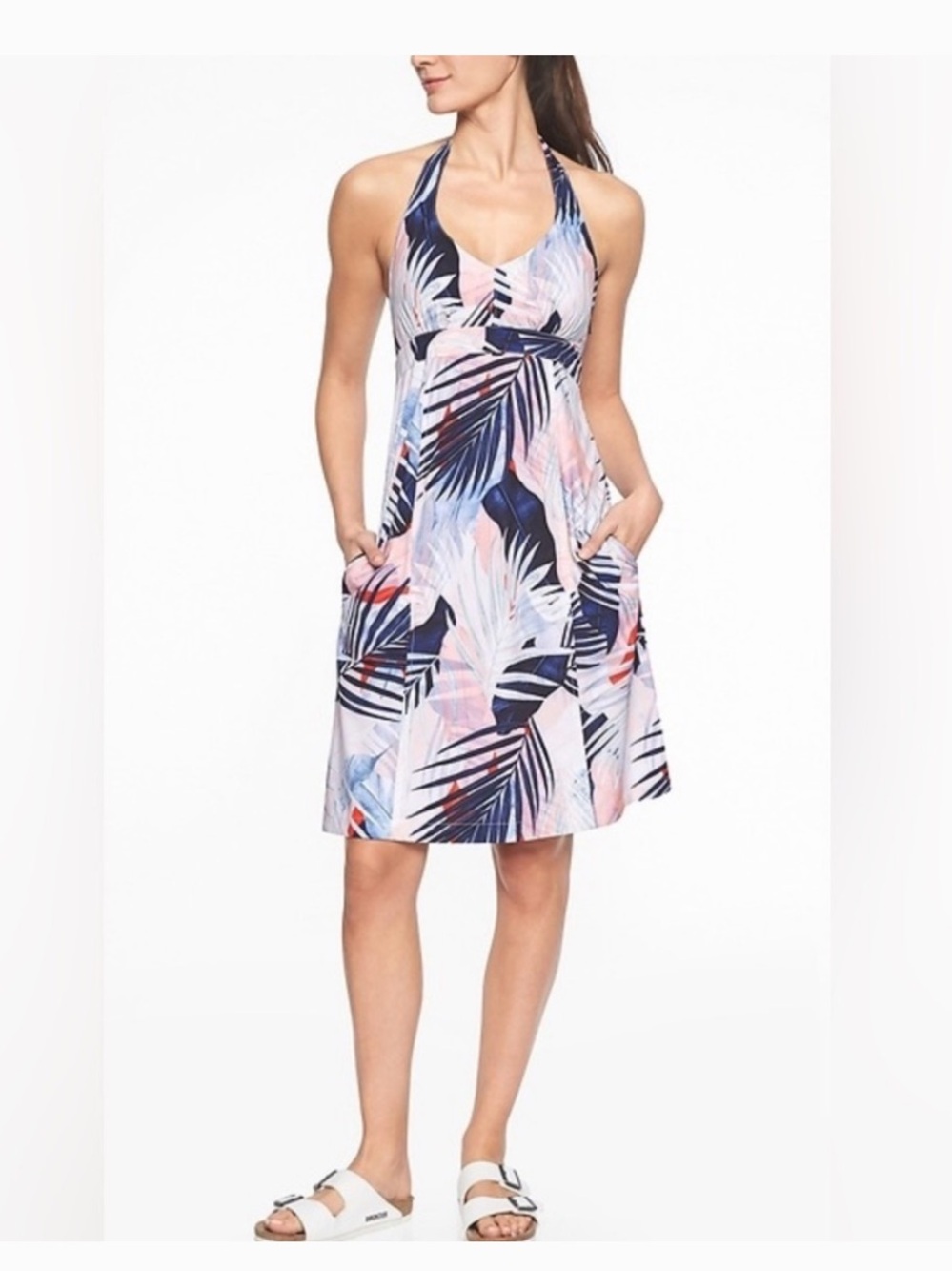Athleta Pack Everywhere Halter Dress